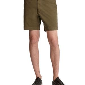 NWT VINCE Linen Blend Plaid Shorts Size 32 OKA